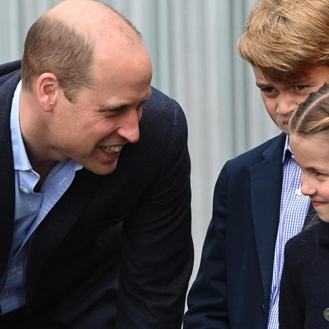 Prince William records video message with Princess Charlotte: Watch