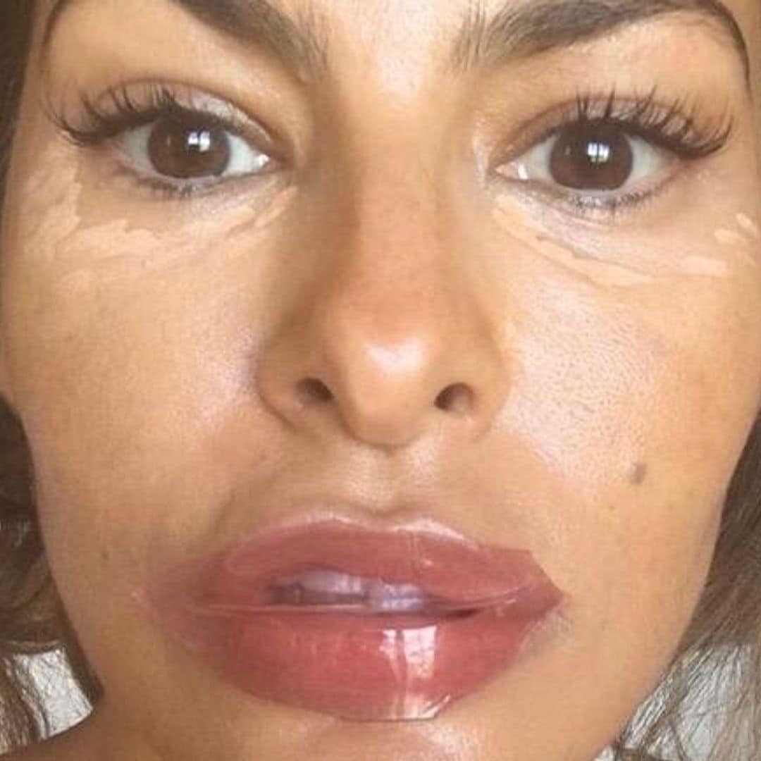 Find out why Eva Mendes looks unrecognizable in her makeup-free selfie