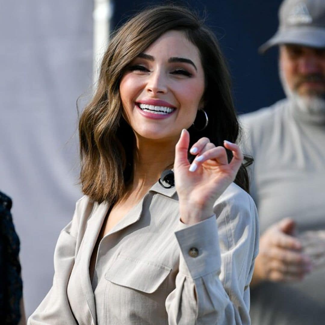 Olivia Culpo shows off her jaw-dropping abs of steel in bikini snap