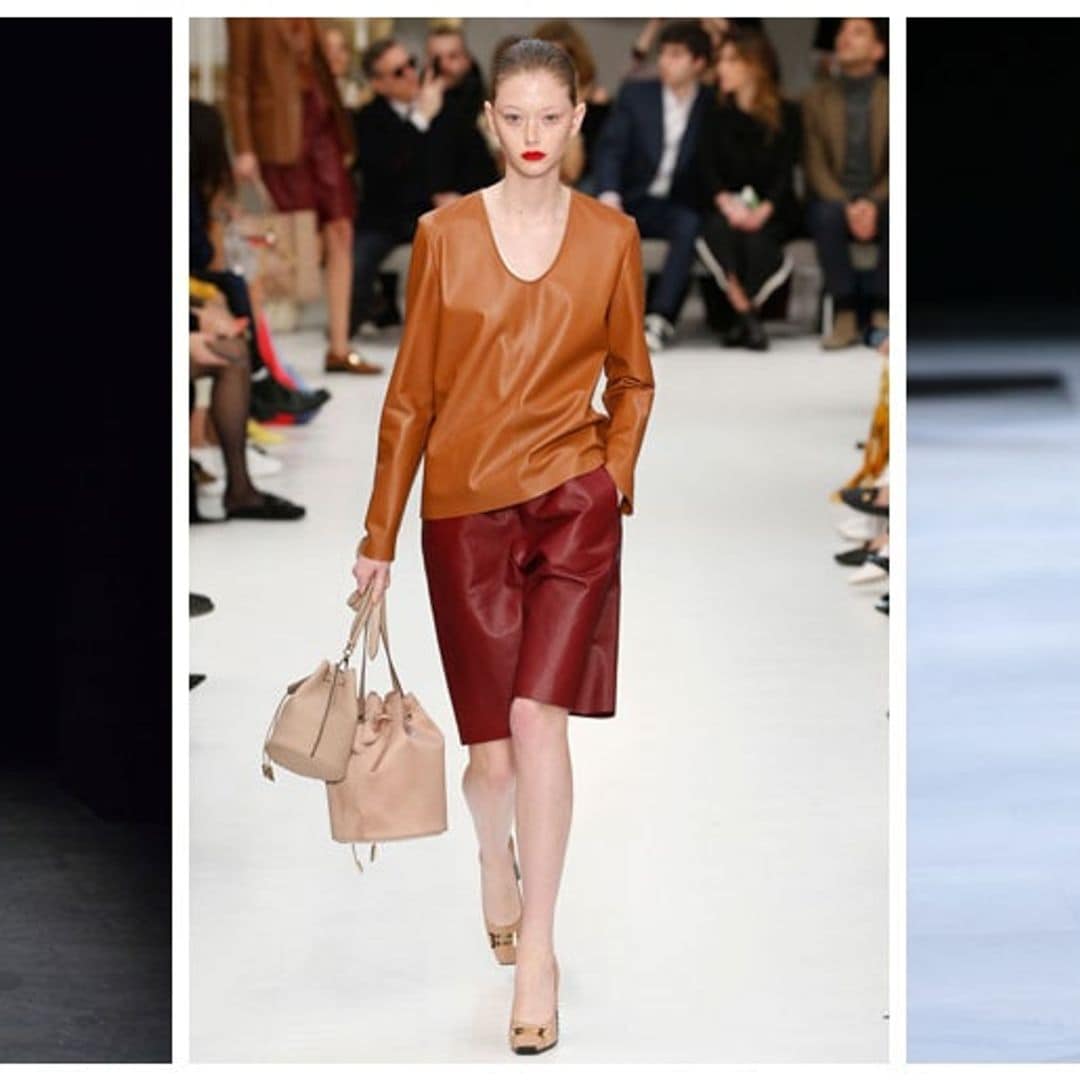 Biker season: all the leather shorts to wear this fall