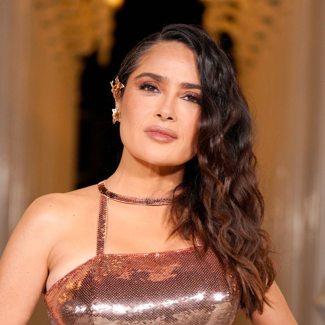 Salma Hayek shows off her incredible voice at her mom's 80th birthday