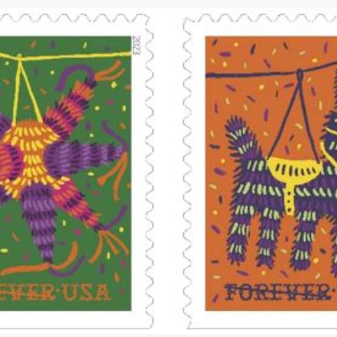 The U.S. Postal Service honors Hispanic Heritage Month with Piñata stamps