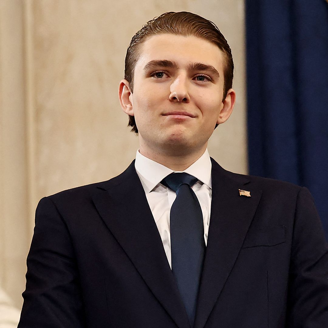 Barron Trump's playful moment with his sisters Ivanka and Tiffany after Donald Trump's inauguration