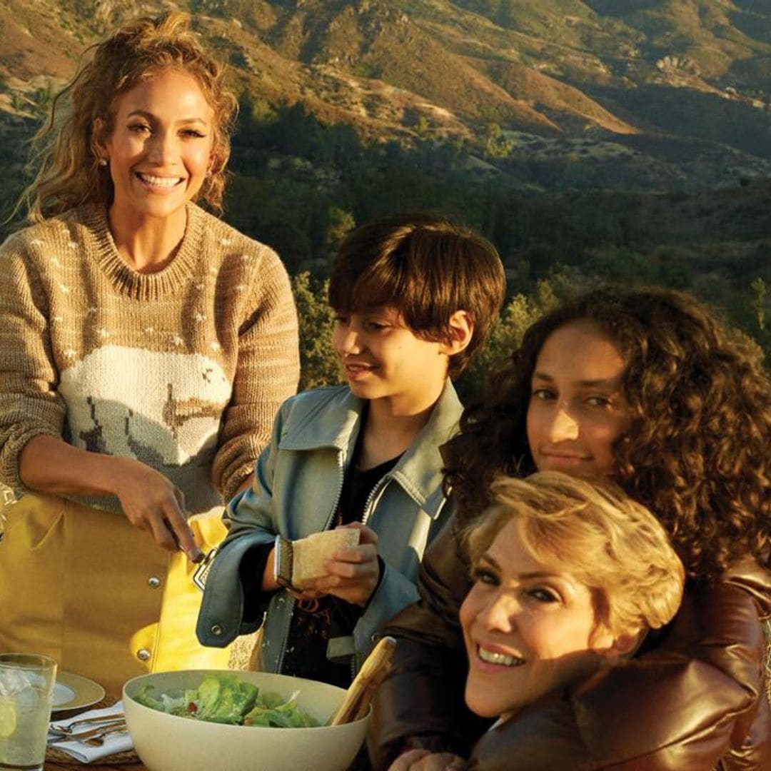 Jennifer Lopez’s new Coach campaign is a family affair with her mom and kids