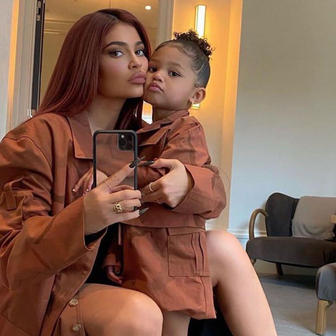 Kylie Jenner shares sweet video of Stormi painting her nails