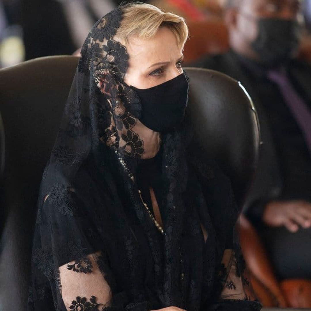 Princess Charlene of Monaco travels to Africa for late King’s memorial service