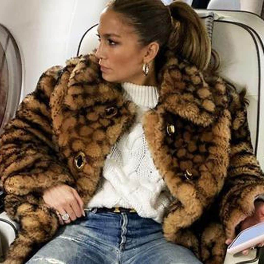 Jennifer Lopez jets into NYC in style wearing ultra-plush $2,650 winter coat