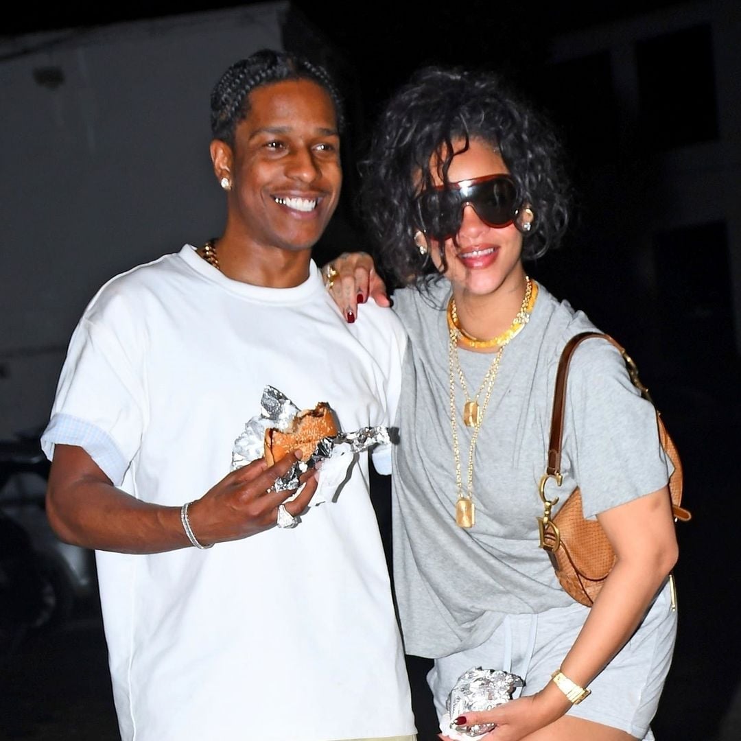 Rihanna and A$AP Rocky eating hamburgers in Barbados will make you believe in love