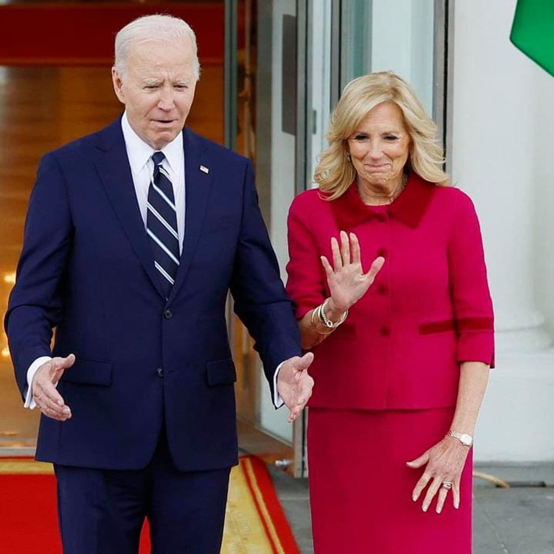 Crown Prince joins mom and dad at the White House