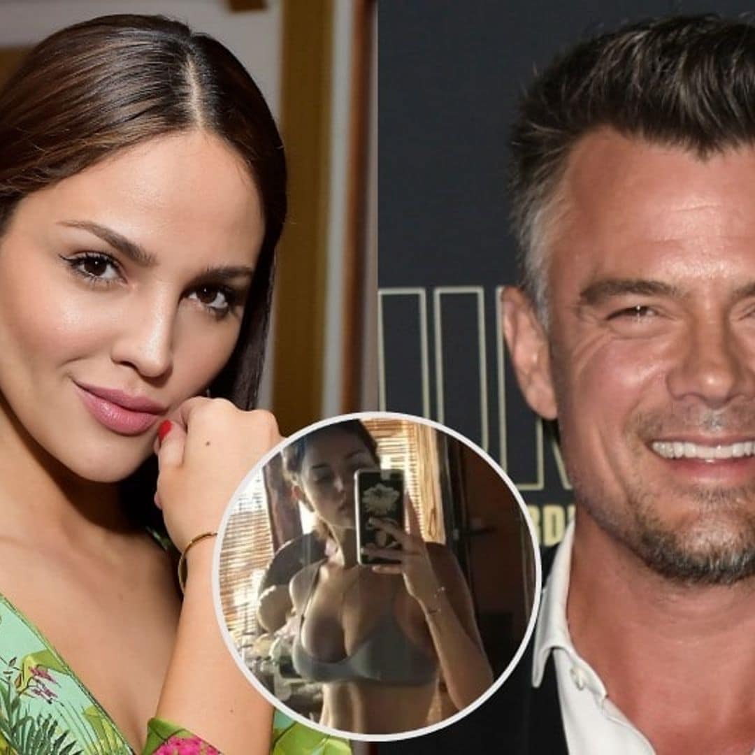 Did Eiza González accidentally show a little too much of Josh Duhamel in body-positive post of herself?