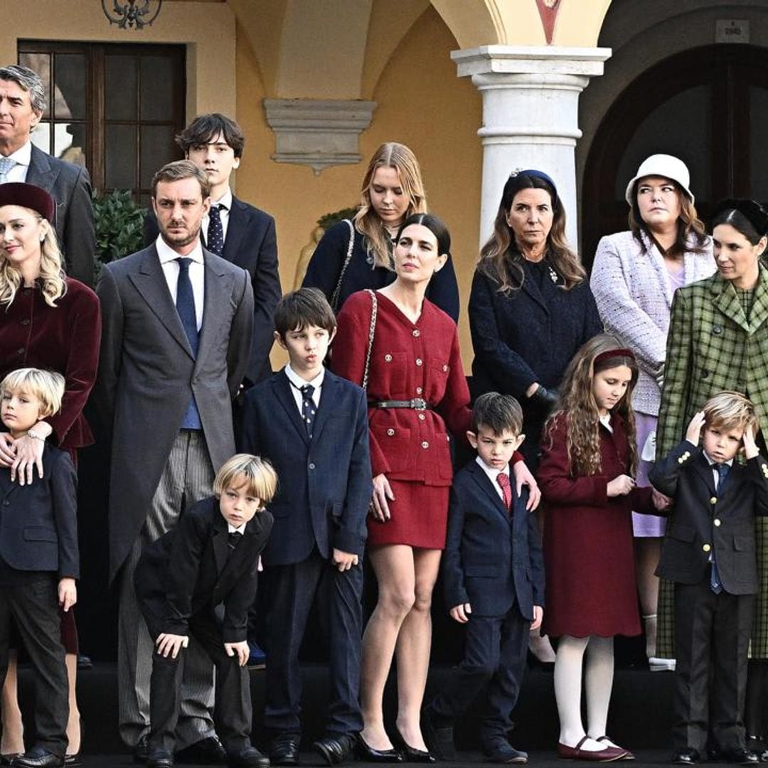 Princess Caroline’s 7 grandchildren make appearance together: Photos