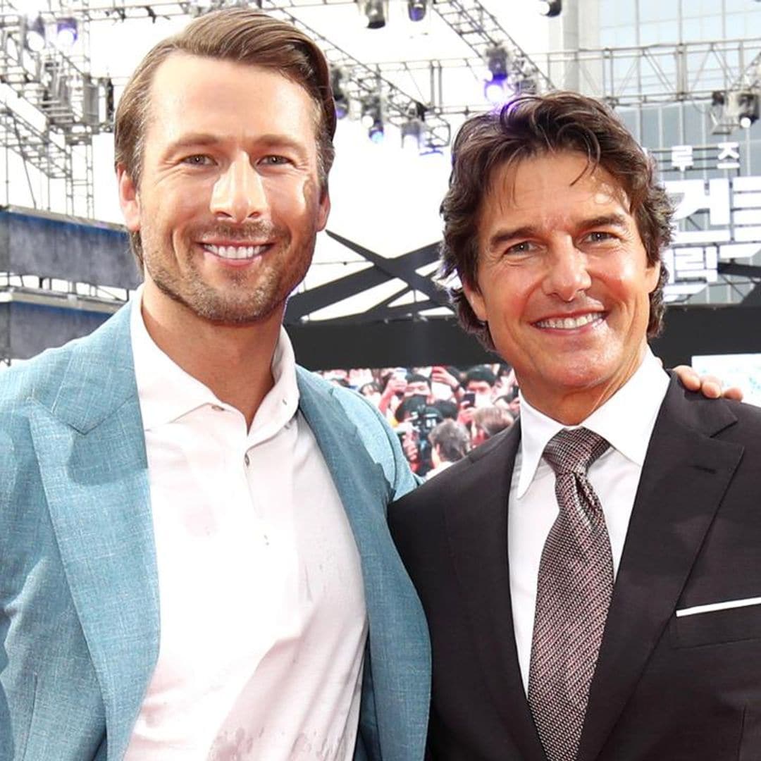 Tom Cruise pranked Glen Powell by pretending to lose control of their helicopter