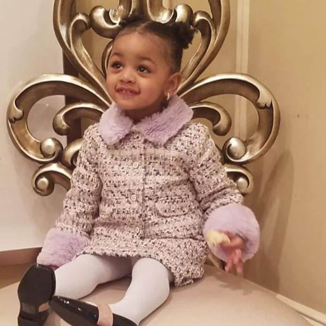 Cardi B’s daughter Kulture is a little princess in adorable never-before-seen baby photo