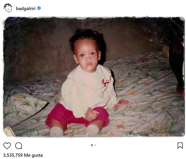 Rihanna Celebra Sus 30 Anos Con Una Tierna Foto De Bebe En Instagram