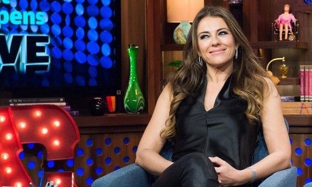 Elizabeth Hurley Quote: “I don't want someone to watch sports in bed. That  drives me nuts.”