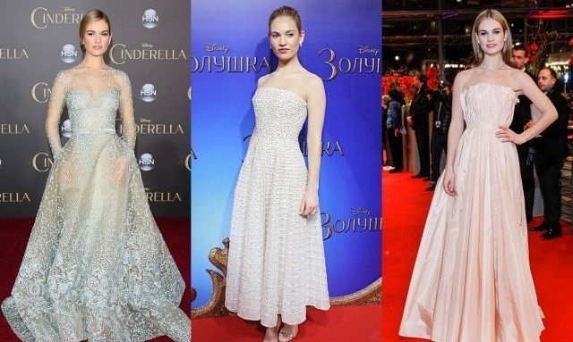 Lily James - 'Cinderella' Berlin Film Festival Premiere - Red Carpet  Fashion Awards
