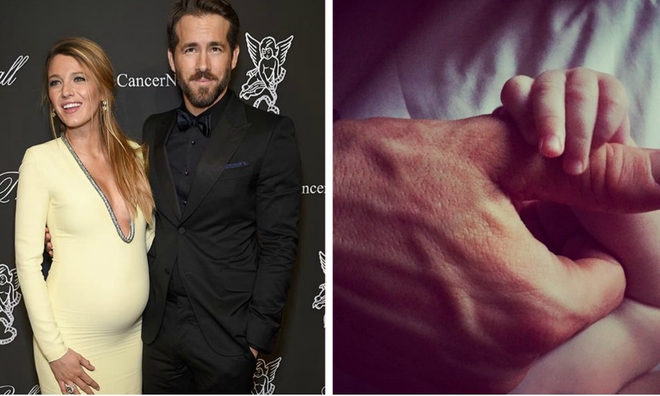 Ryan Reynolds' shares sweet snap with baby daughter James