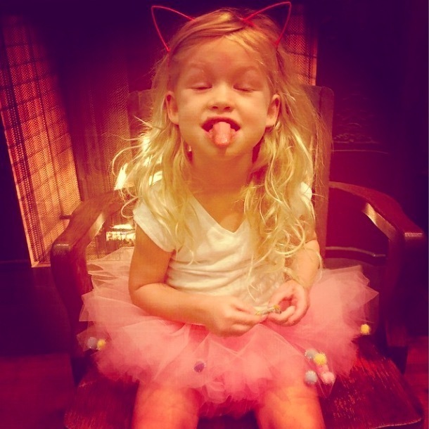 Jessica Simpson Shares Sweet Kissing Photo With Daughter Maxwell