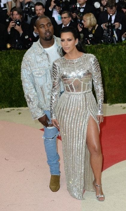 Kanye West gives wife Kim Kardashian a sweet shout out as she attends ...