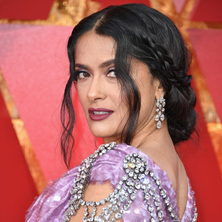 Salma Hayek embraces her gray hair: 'Bring on the wisdom