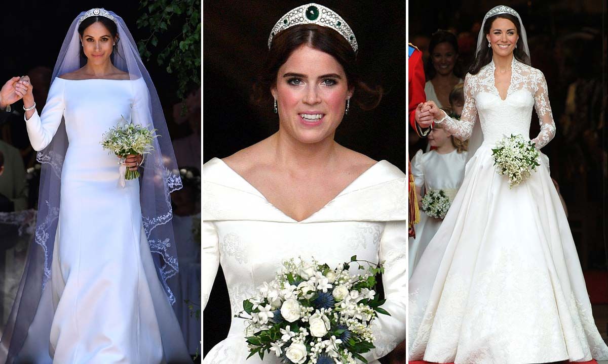 Princess Eugenie reunites with her wedding dress