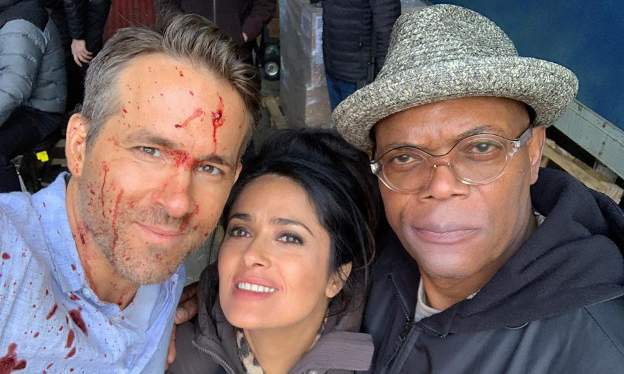 Ryan Reynolds, Samuel L. Jackson And Salma Hayek Star In Latest