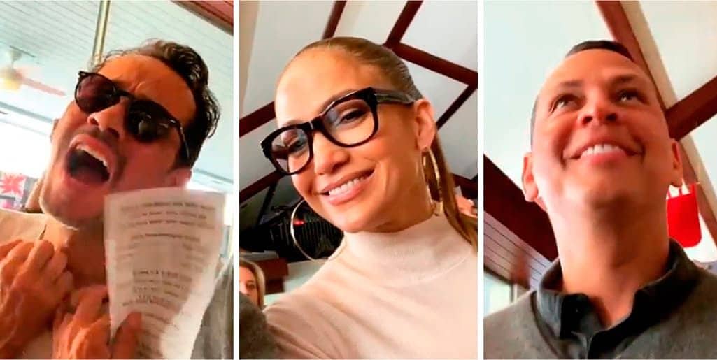 J.Lo, A-Rod and Marc Anthony Reunite at Children's Recital