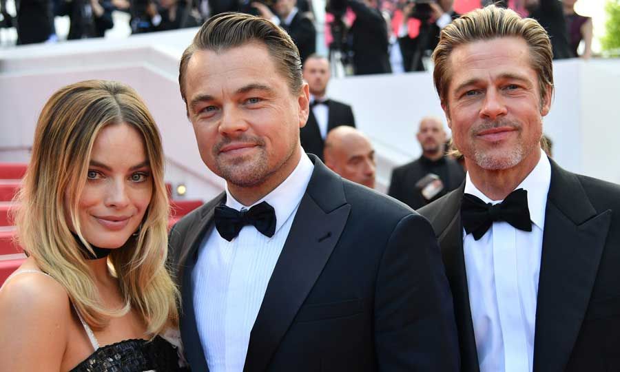 Margot Robbie and Brad Pitt question Leonardo DiCaprio about 'Titanic'