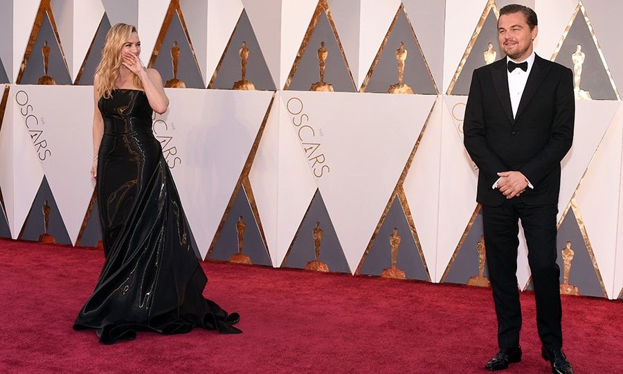 Oscars 2016: Leonardo DiCaprio reunited with his Winslet