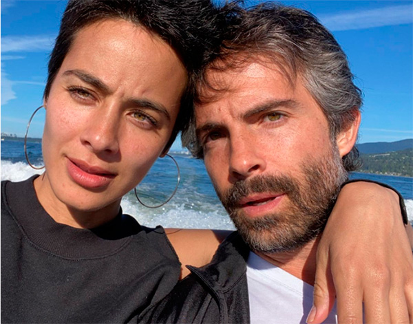 Esmeralda Pimentel y Osvaldo Benavides