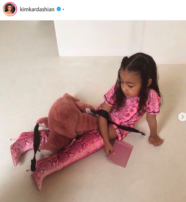 Kim Kardashian's Daughter North West's Cute Tantrum Pic Becomes a