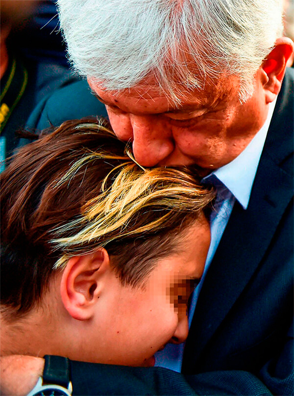 AMLO y Jesús Ernesto