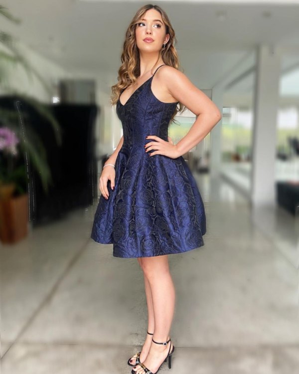 Mia Rubín Legarreta en su graduación 