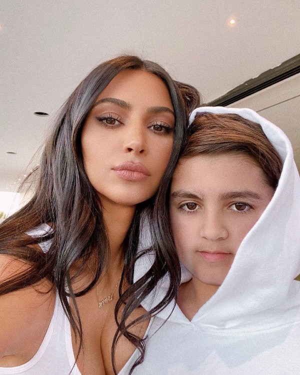 Kim Kardashian y Mason Disick