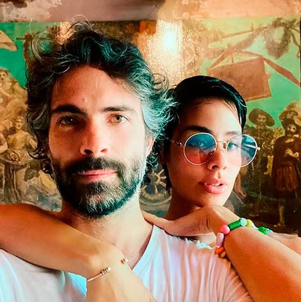 Esmeralda Pimentel y Osvaldo Benavides