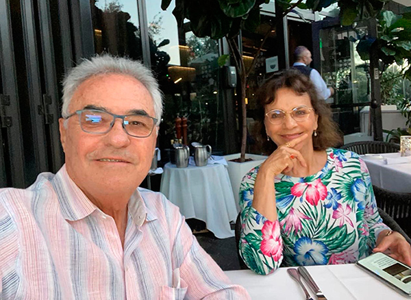 Pati Chapoy y su esposo Álvaro Dávila