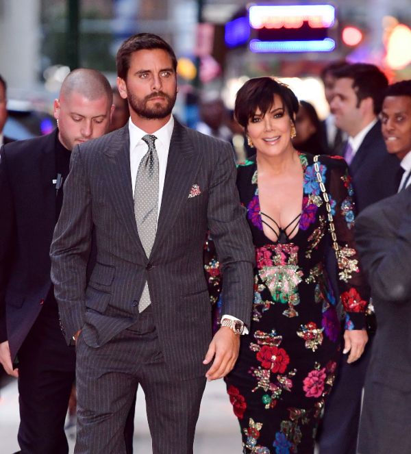 Scott Disick y Kris Jenner