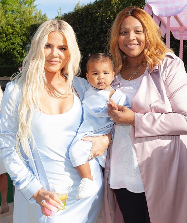 Khloé Kardashian y la mamá de Tristan 