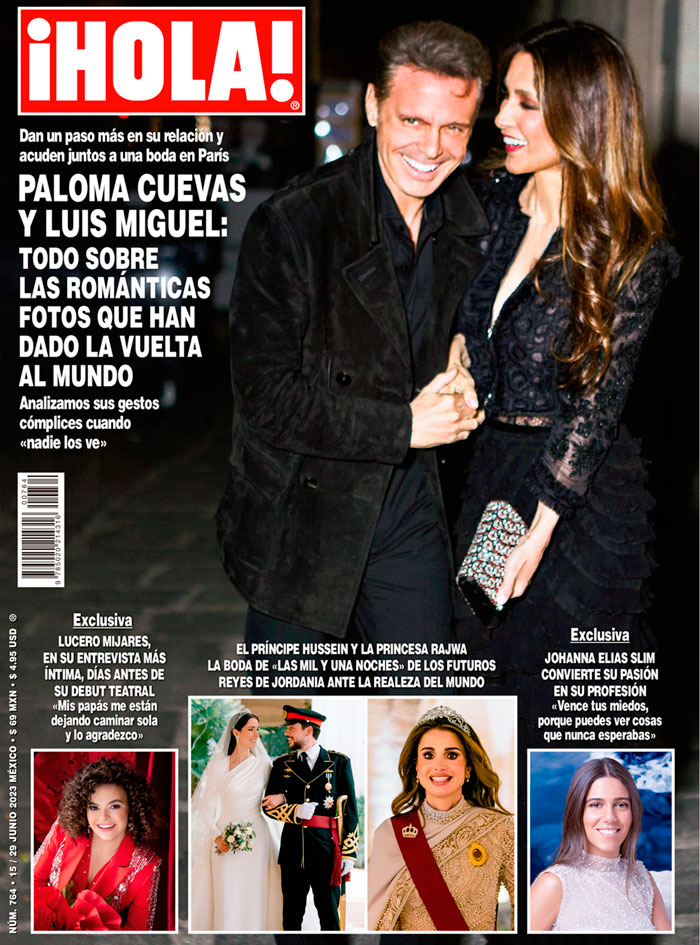 Luis Miguel y Paloma Cuevas