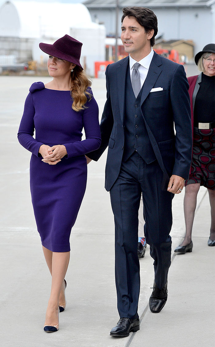 Justin Trudeau y Sophie