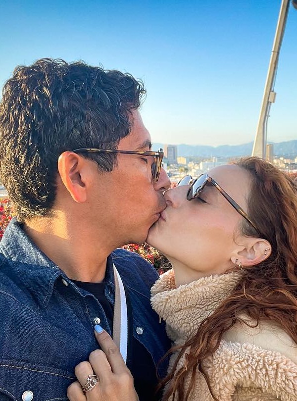 Marimar Vega y su esposo Jerónimo