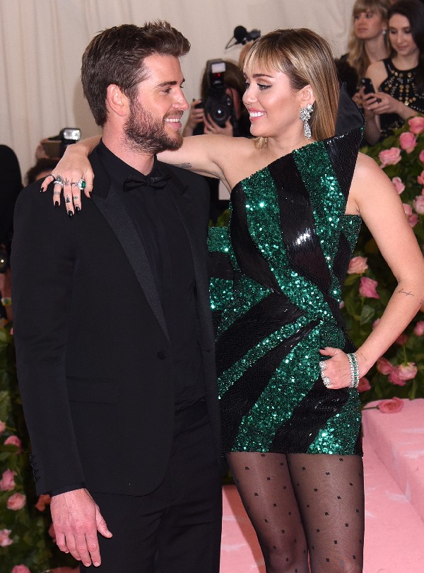 Miley Cyrus y Liam 