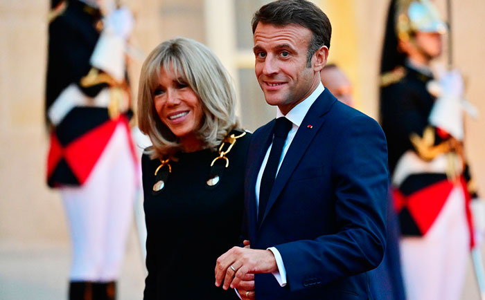 Brigitte y Emmanuel Macron