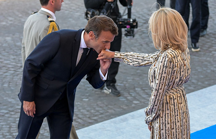 Brigitte y Emmanuel Macron