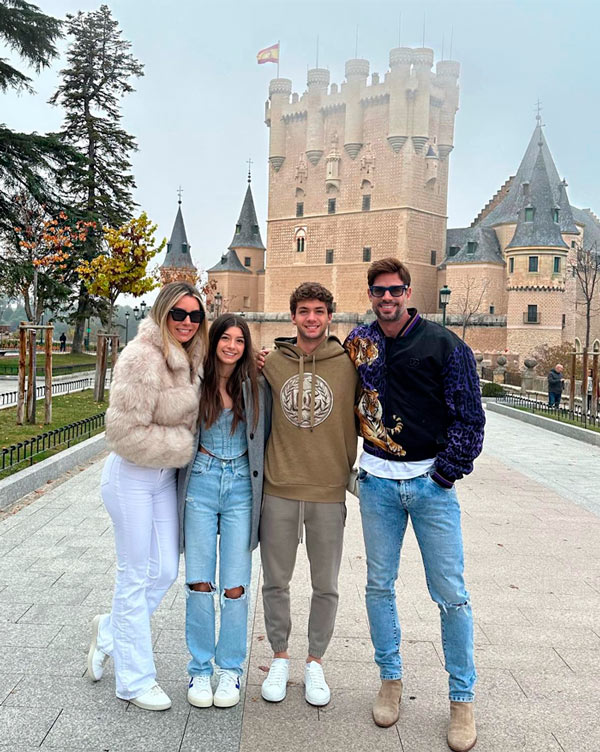 William Levy, Elizabeth Gutiérrez y su familia