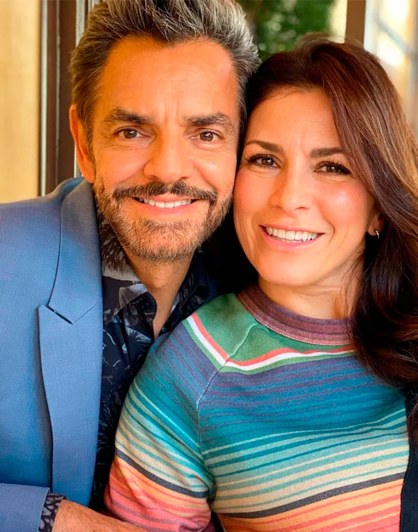 Eugenio Derbez y Alessandra Rosaldo