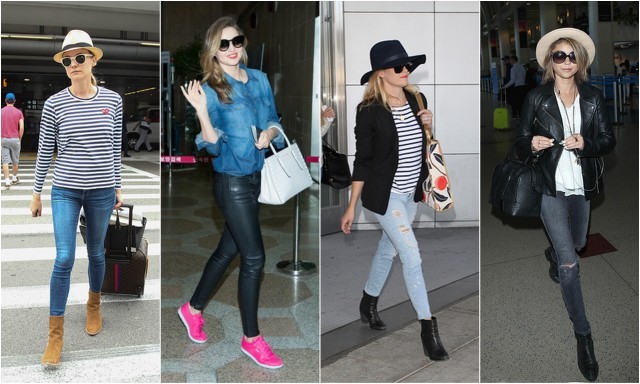 Chic Airport Outfits - the gray details