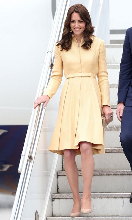 It's Tory Burch and Old Favorites for Royal Tour Day Two – What Kate Wore