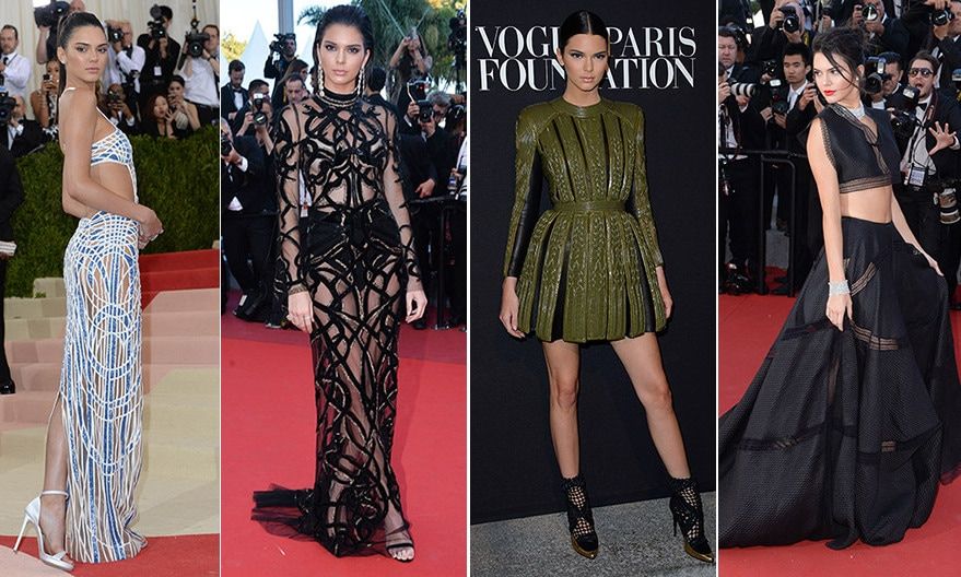 Kendall Jenner's red carpet style rules