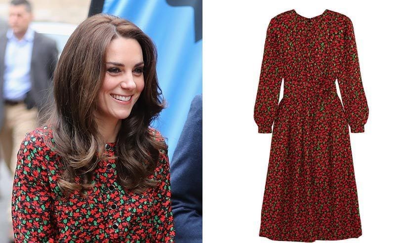 Kate Middleton holiday ready in red and green: the